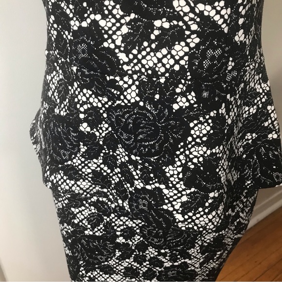Two-piece Black & White Jules & Leopold Top & Skirt - Size M - Picture 2 of 8